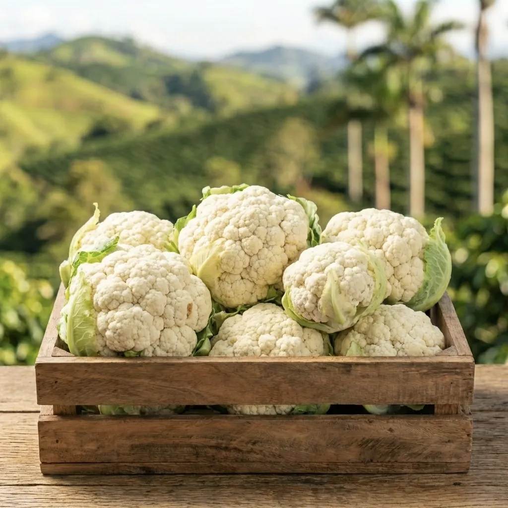 Coliflor fresco del Quindío - Latido
