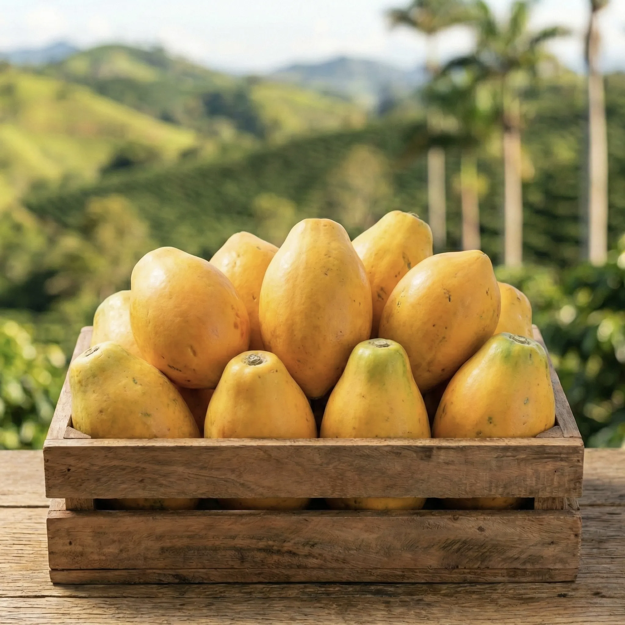 Papaya fresco del Quindío - Latido